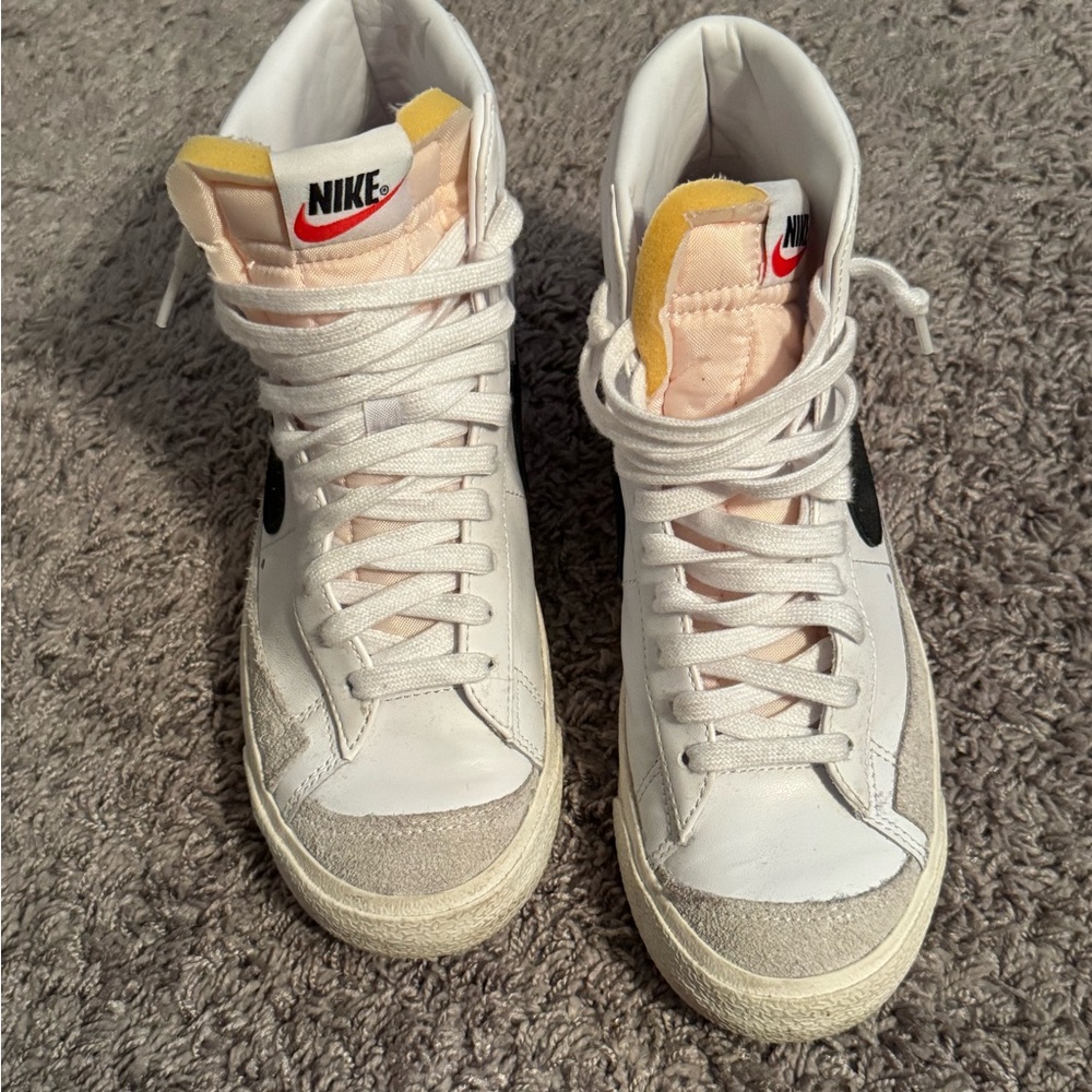 Nike High-Top Blazers White